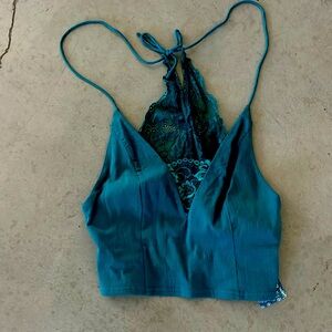 Blue cute going out top.